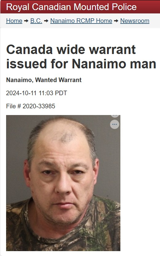 RCMP issue Canada-wide warrant for NANDU criminal Kerry Chang